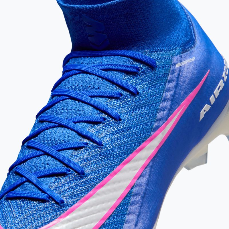 Buty piłkarskie męskie Nike Mercurial Superfly 10 Elite FG racer blue/white 8