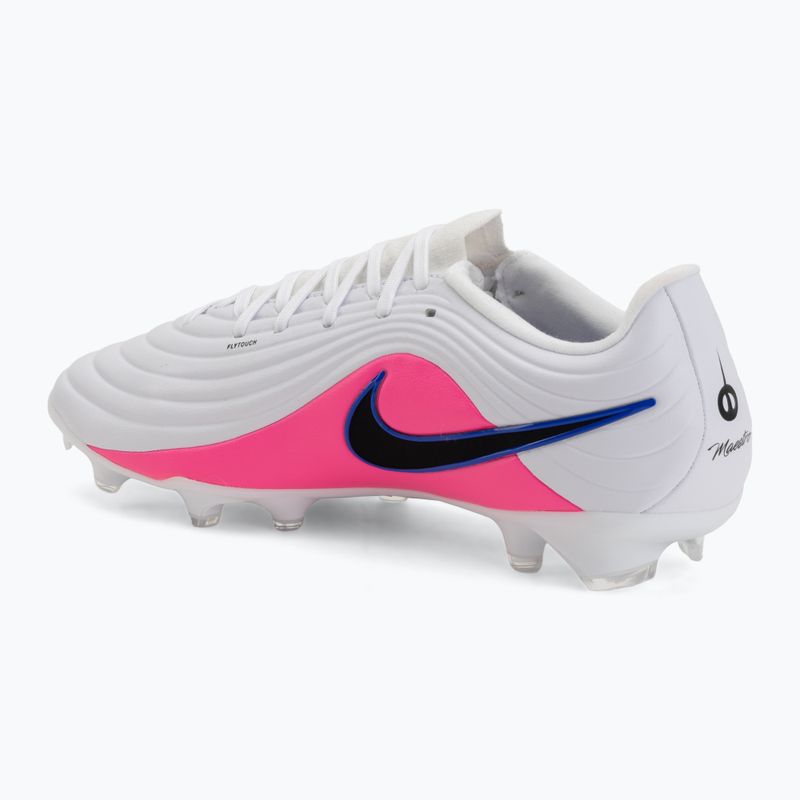 Buty piłkarskie męskie Nike Tiempo Maestro Academy FG/MG white/racer blue/pink blast/black 3