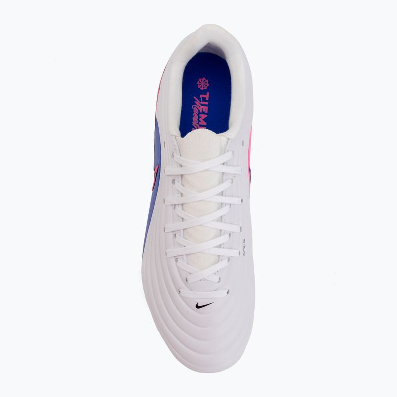 Buty piłkarskie męskie Nike Tiempo Maestro Academy FG/MG white/racer blue/pink blast/black 5