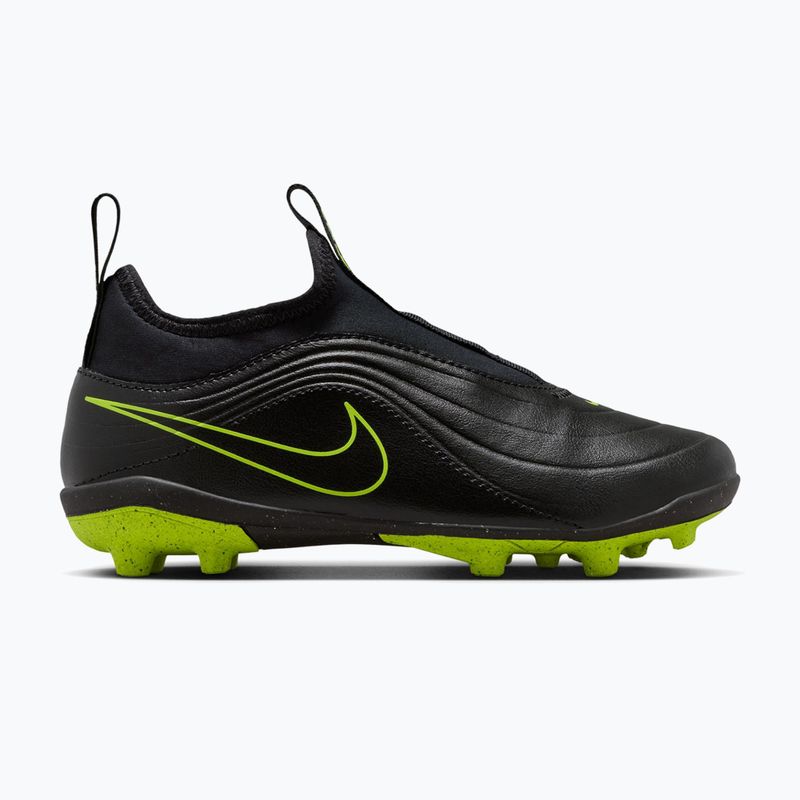 Buty piłkarskie dziecięce Nike Tiempo Maestro Flex Jr FG/MG PS black/volt/black