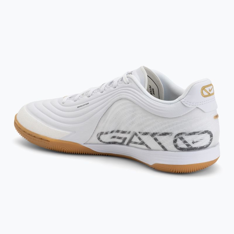 Buty piłkarskie męskie Nike Tiempo Reactgato IC white/metallic gold 3