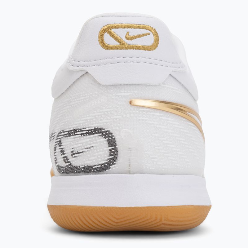 Buty piłkarskie męskie Nike Tiempo Reactgato IC white/metallic gold 6