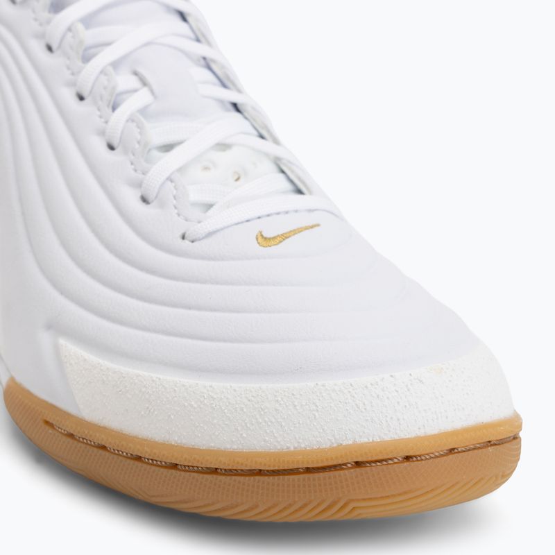 Buty piłkarskie męskie Nike Tiempo Reactgato IC white/metallic gold 7