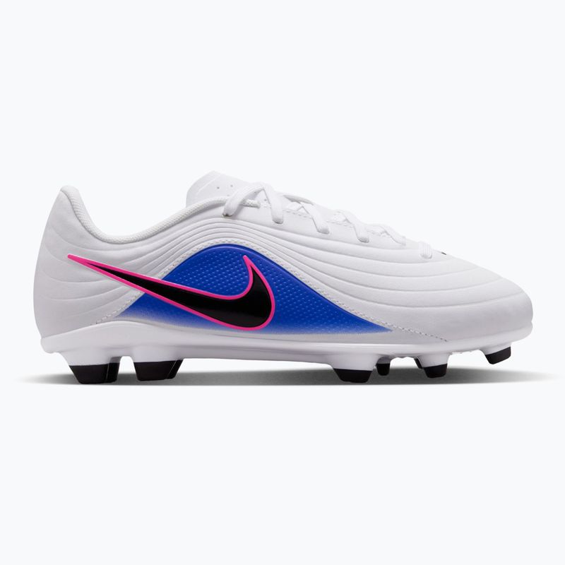 Buty piłkarskie dziecięce Nike Tiempo Maestro Club Jr FG/MG white/racer blue/pink blast/black 8