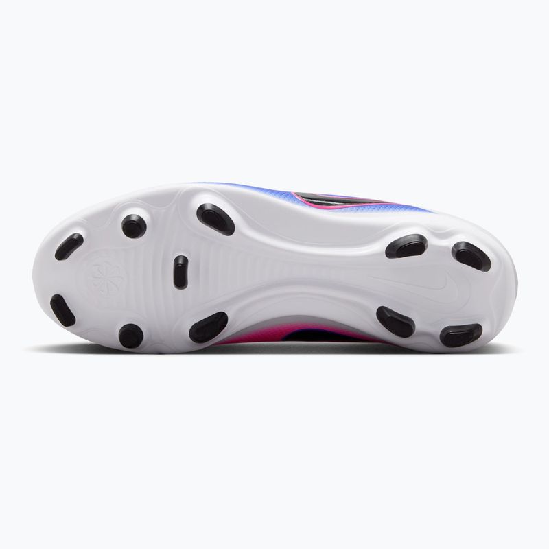 Buty piłkarskie dziecięce Nike Tiempo Maestro Club Jr FG/MG white/racer blue/pink blast/black 12