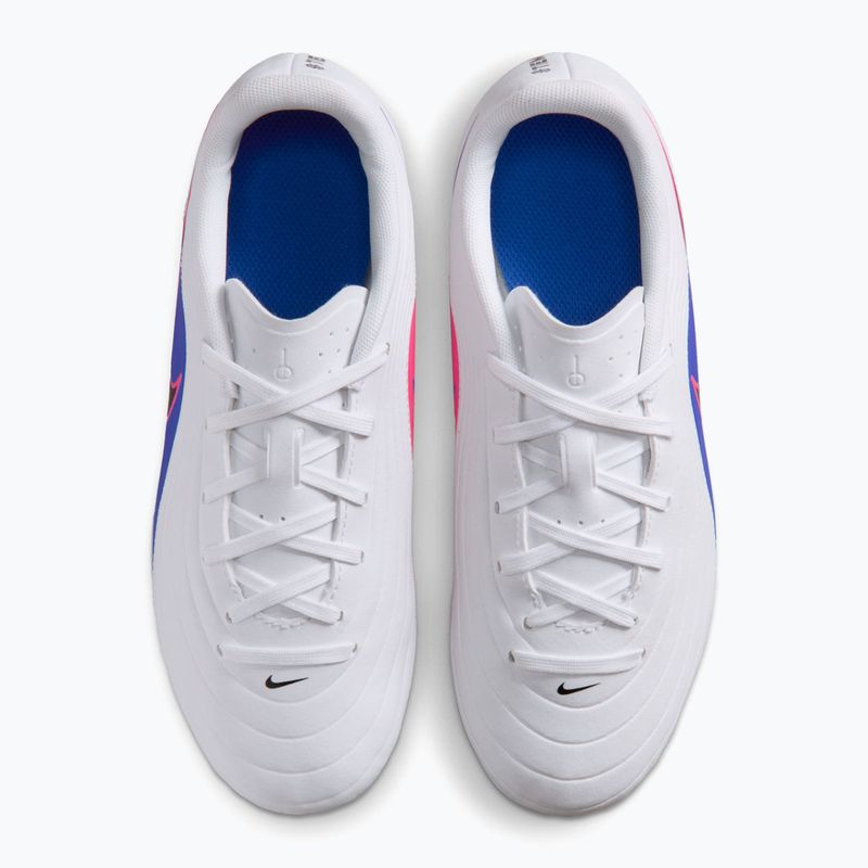 Buty piłkarskie dziecięce Nike Tiempo Maestro Club Jr FG/MG white/racer blue/pink blast/black 13