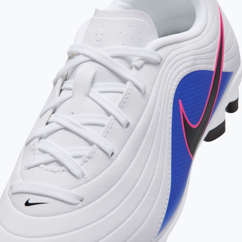 Buty piłkarskie dziecięce Nike Tiempo Maestro Club Jr FG/MG white/racer blue/pink blast/black 14