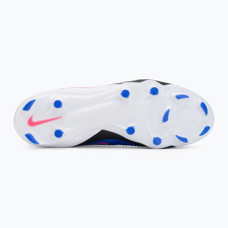 Buty piłkarskie męskie Nike Phantom 6 Low Academy EasyOn FG/MG racer blue/white/pink blast 4
