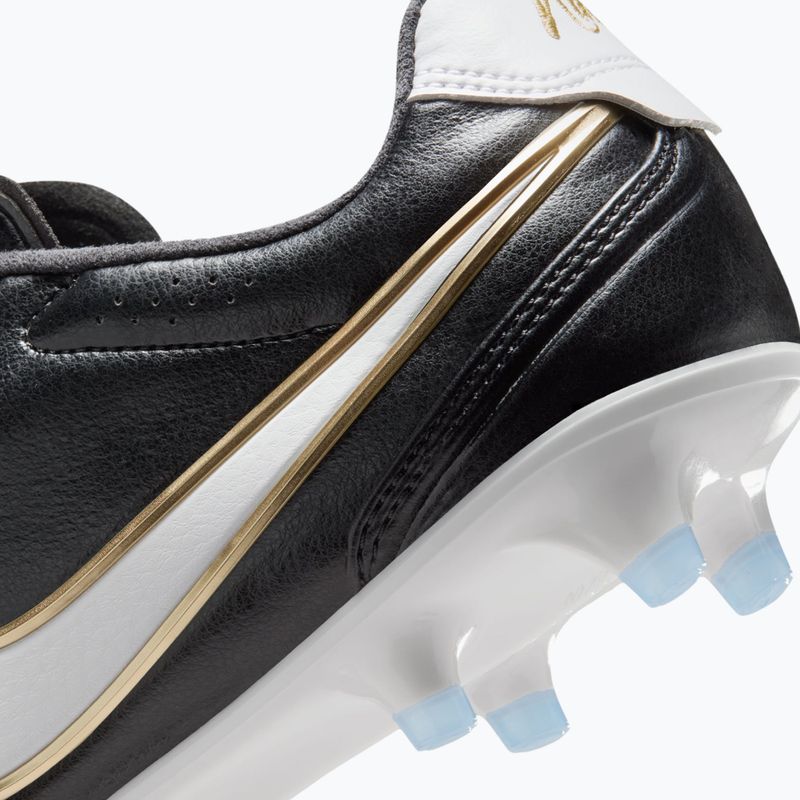 Buty piłkarskie męskie Nike Tiempo Ligera Pro FG black/white 10