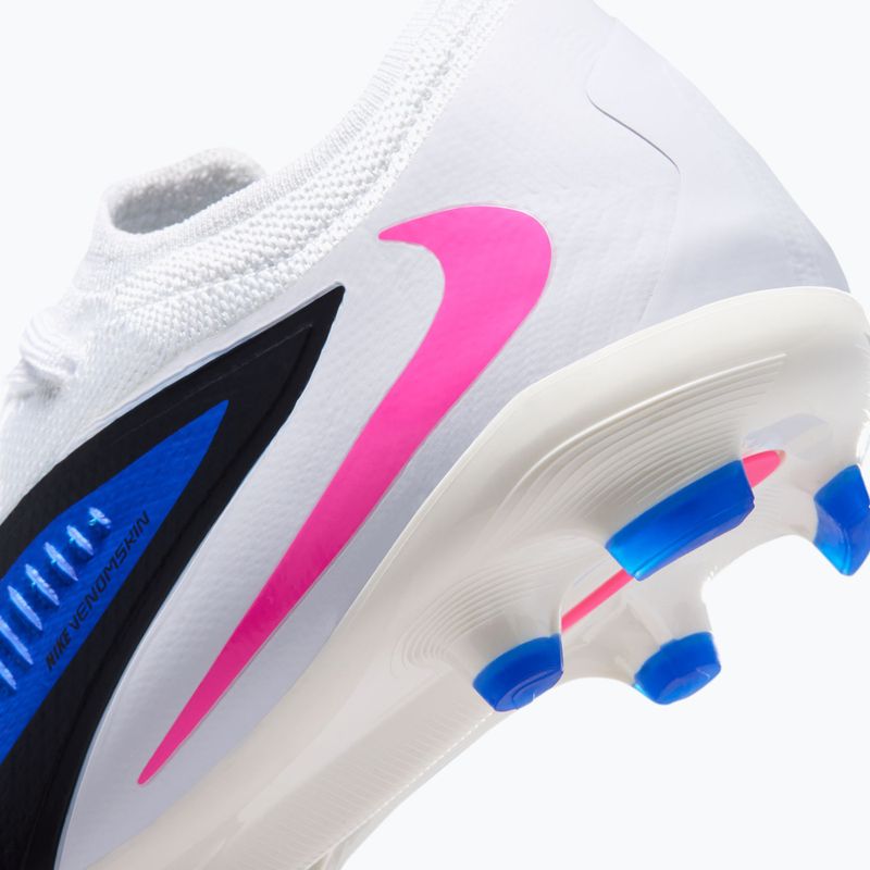 Buty piłkarskie dziecięce Nike Phantom 6 Low Pro FG/MG racer blue/white/pink blast 10