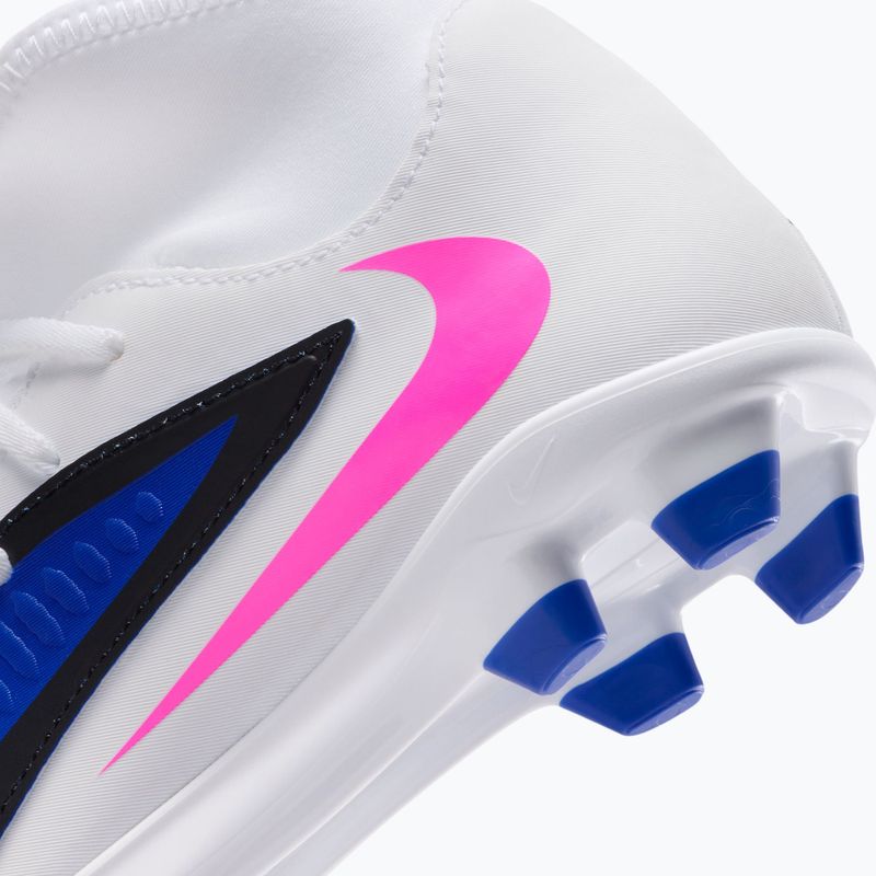 Buty piłkarskie dziecięce Nike Phantom 6 High Club FG/MG racer blue/white/pink blast 16