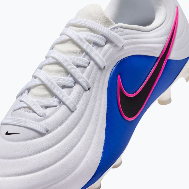 Buty piłkarskie dziecięce Nike Tiempo Maestro Academy Jr FG/MG white/racer blue/pink blast/black 8