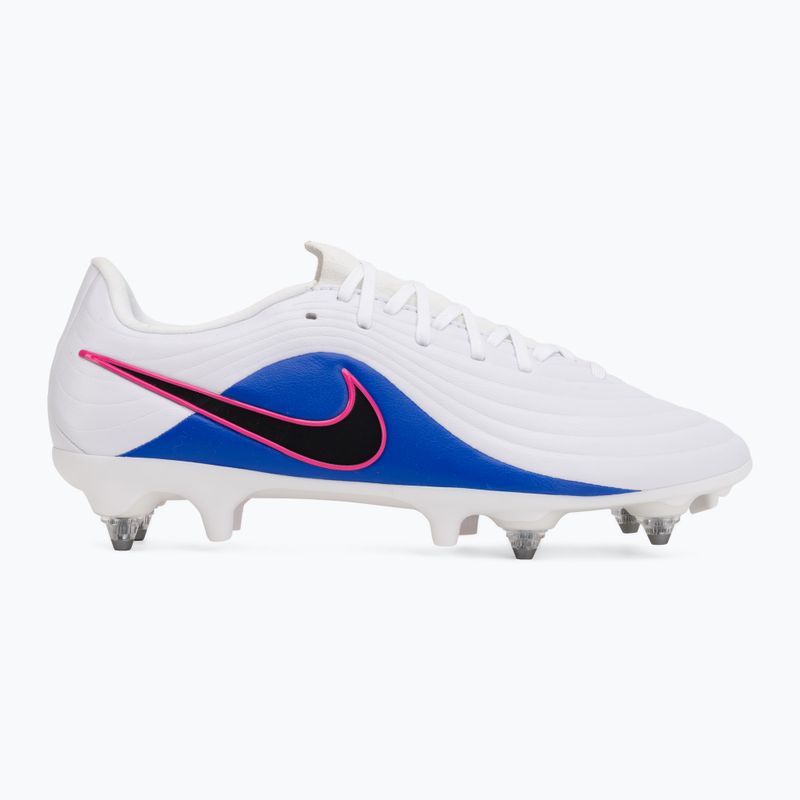 Buty piłkarskie męskie Nike Tiempo Maestro Acad SG-Pro AC white/racer blue/pink blast/black 2