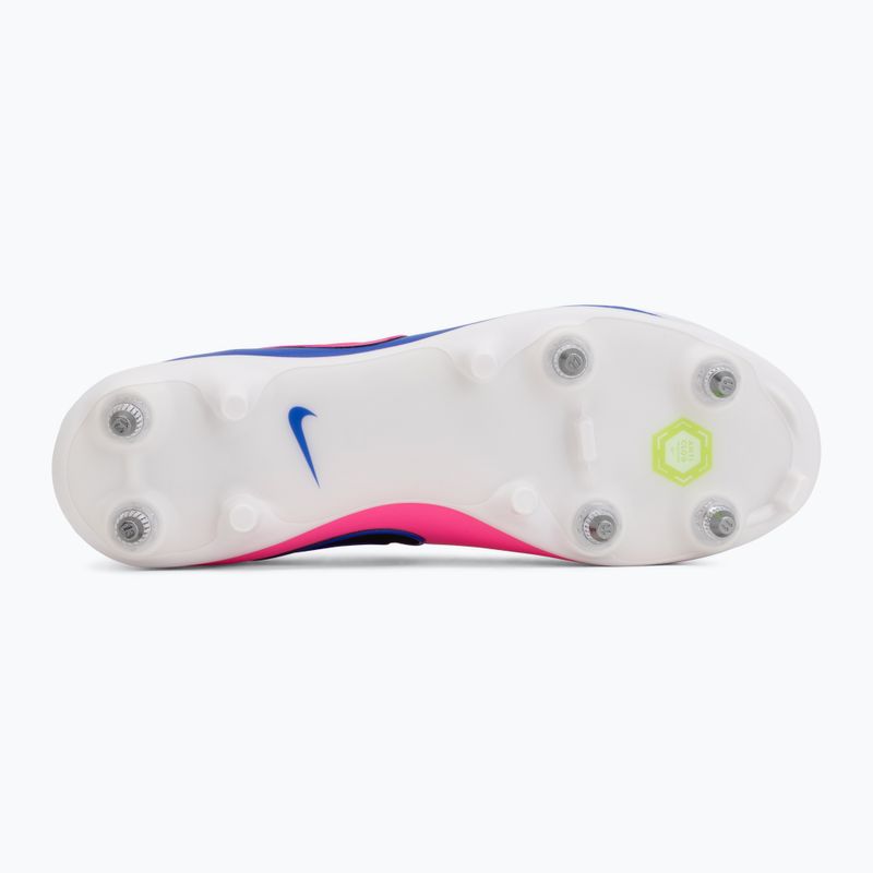 Buty piłkarskie męskie Nike Tiempo Maestro Acad SG-Pro AC white/racer blue/pink blast/black 4