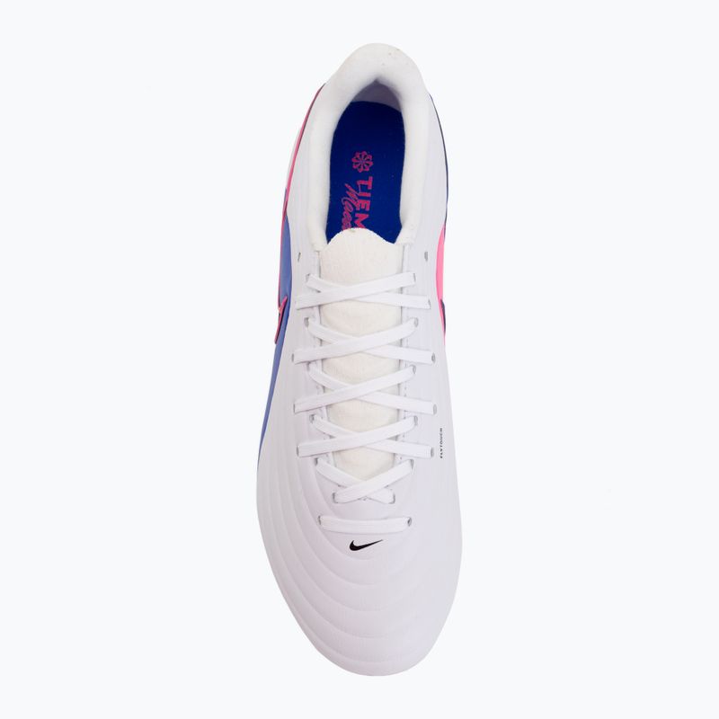Buty piłkarskie męskie Nike Tiempo Maestro Acad SG-Pro AC white/racer blue/pink blast/black 5