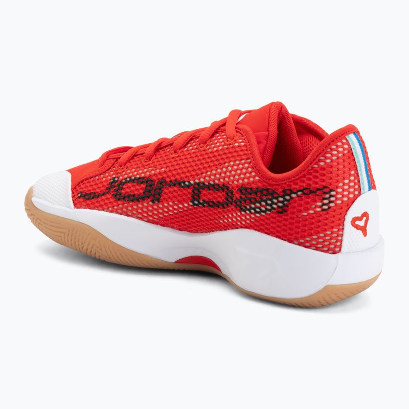 Buty do koszykówki męskie  Jordan Luka 77 chile red/gum light brown/white 3