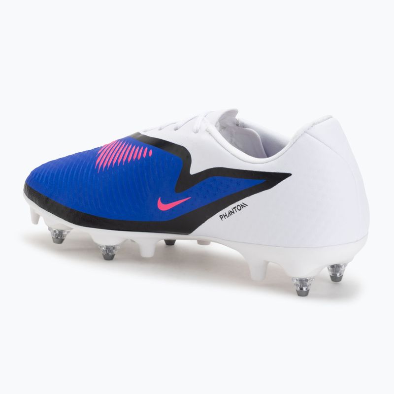 Buty piłkarskie męskie Nike Phantom 6 Low Academy SG racer blue/white/pink blast 3