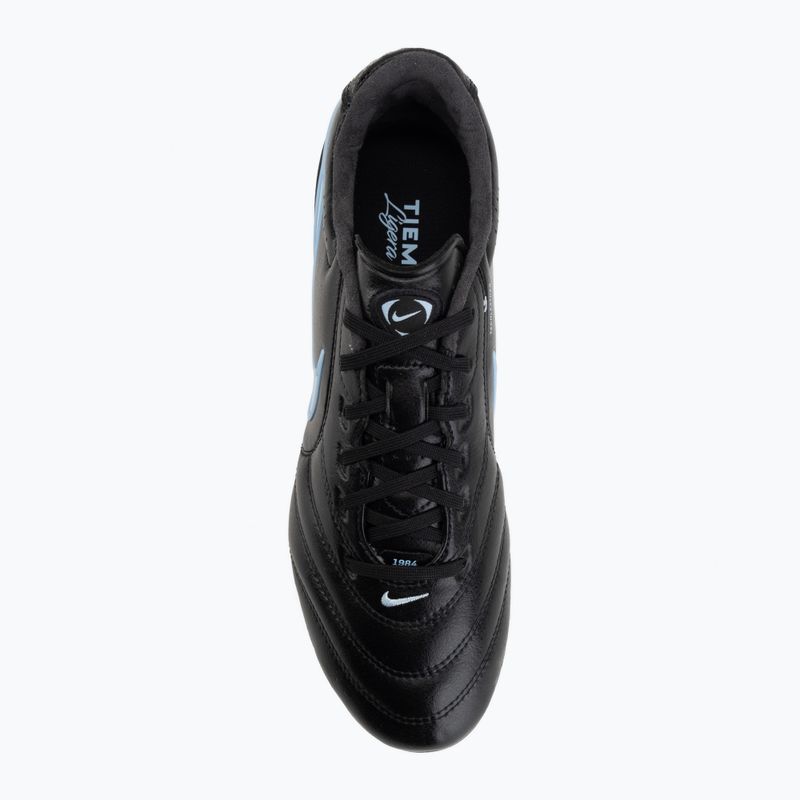 Buty piłkarskie męskie Nike Tiempo Ligera Pro FG black/ice blue/obsidian 5