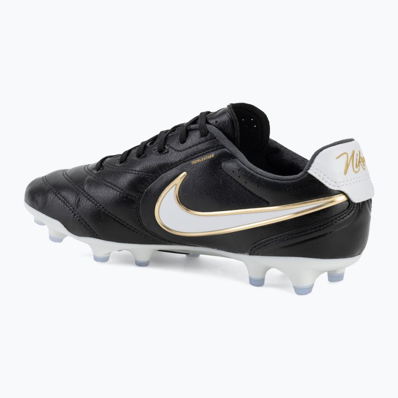 Buty piłkarskie męskie Nike Tiempo Ligera Pro FG black/white 3