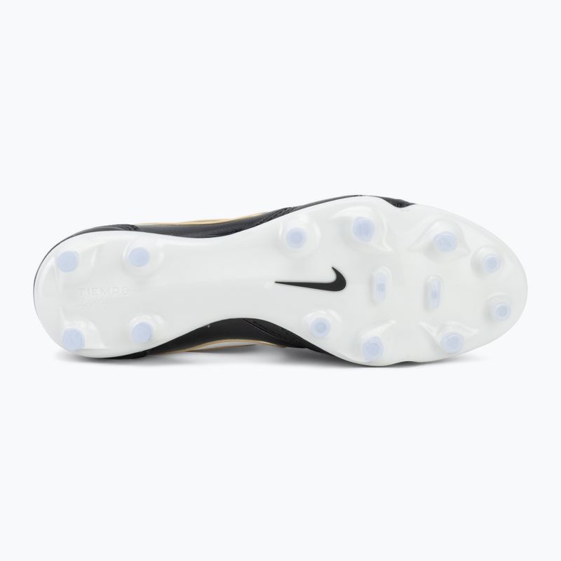 Buty piłkarskie męskie Nike Tiempo Ligera Pro FG black/white 4