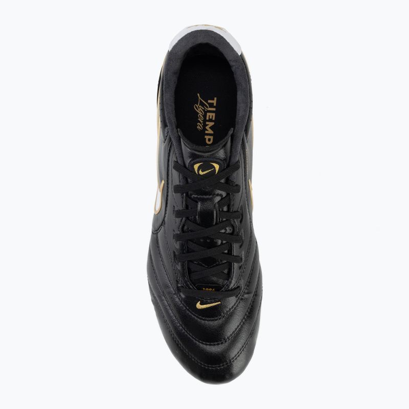 Buty piłkarskie męskie Nike Tiempo Ligera Pro FG black/white 5