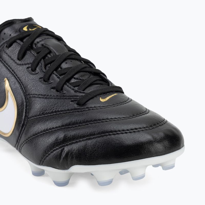 Buty piłkarskie męskie Nike Tiempo Ligera Pro FG black/white 7