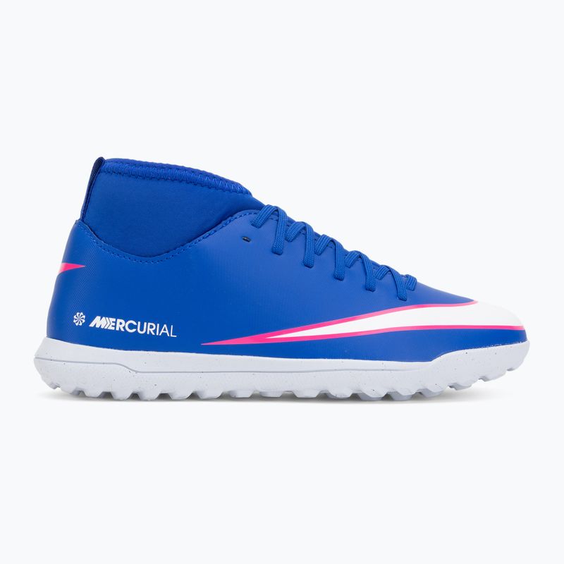 Buty piłkarskie dziecięce Nike Mercurial Superfly 10 Club TF racer blue/white 2