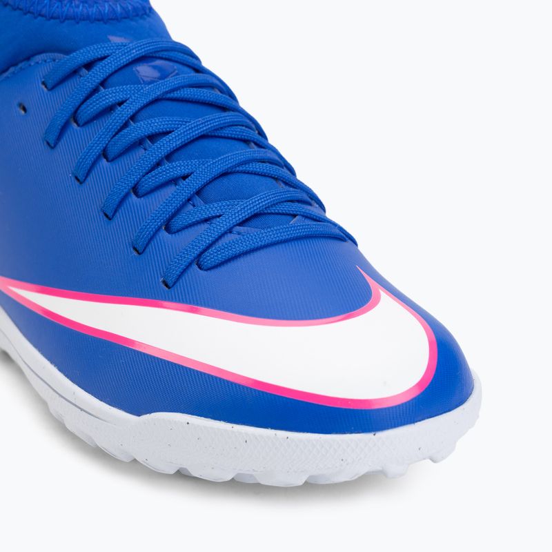 Buty piłkarskie dziecięce Nike Mercurial Superfly 10 Club TF racer blue/white 7
