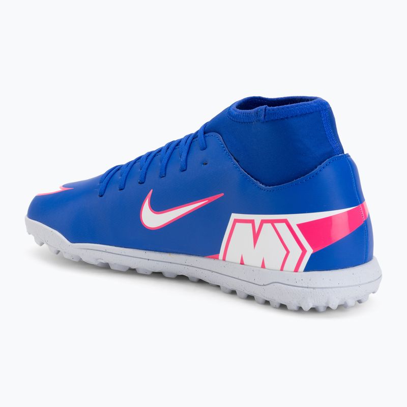 Buty piłkarskie męskie Nike Mercurial Superfly 10 Club TF racer blue/white 3