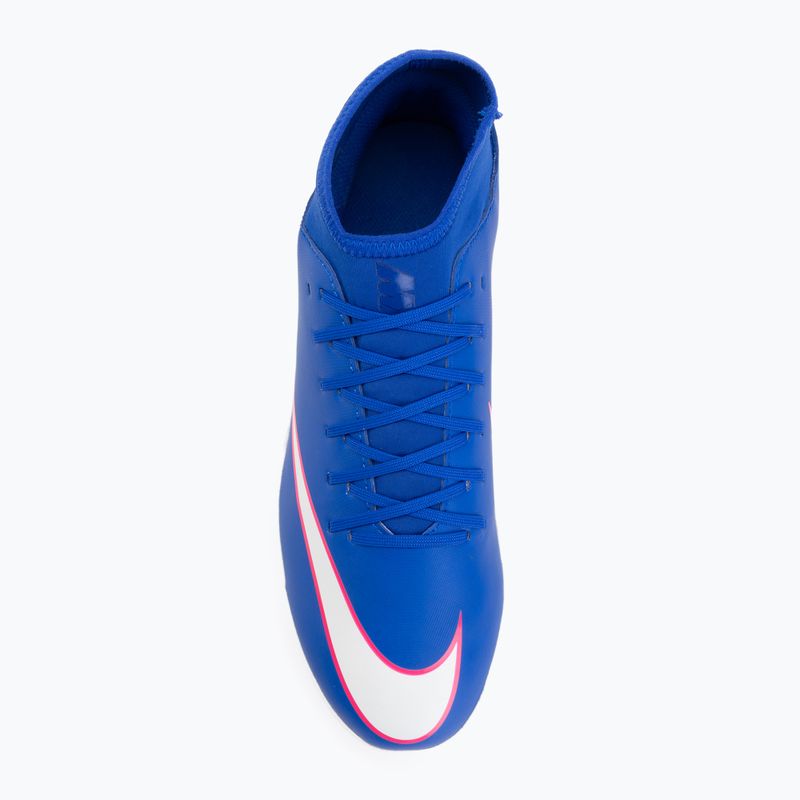 Buty piłkarskie męskie Nike Mercurial Superfly 10 Club TF racer blue/white 5