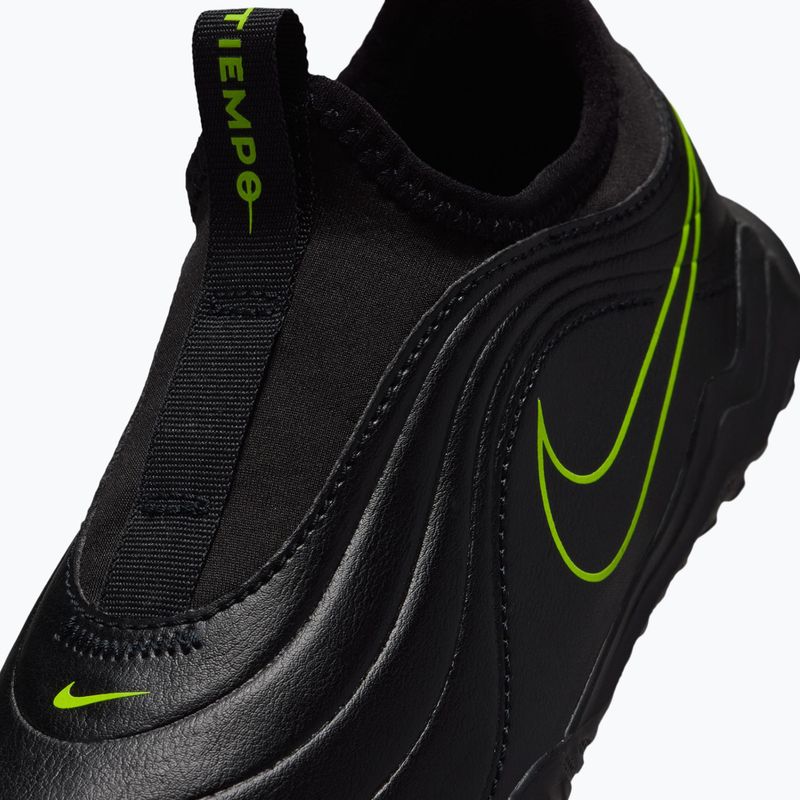 Buty piłkarskie dziecięce Nike Tiempo Maestro Flex Jr TF PS black/volt/black 4
