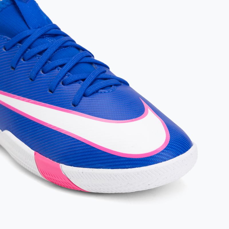 Buty piłkarskie dziecięce Nike Mercurial Vapor 16 Academy IC racer blue/white 7