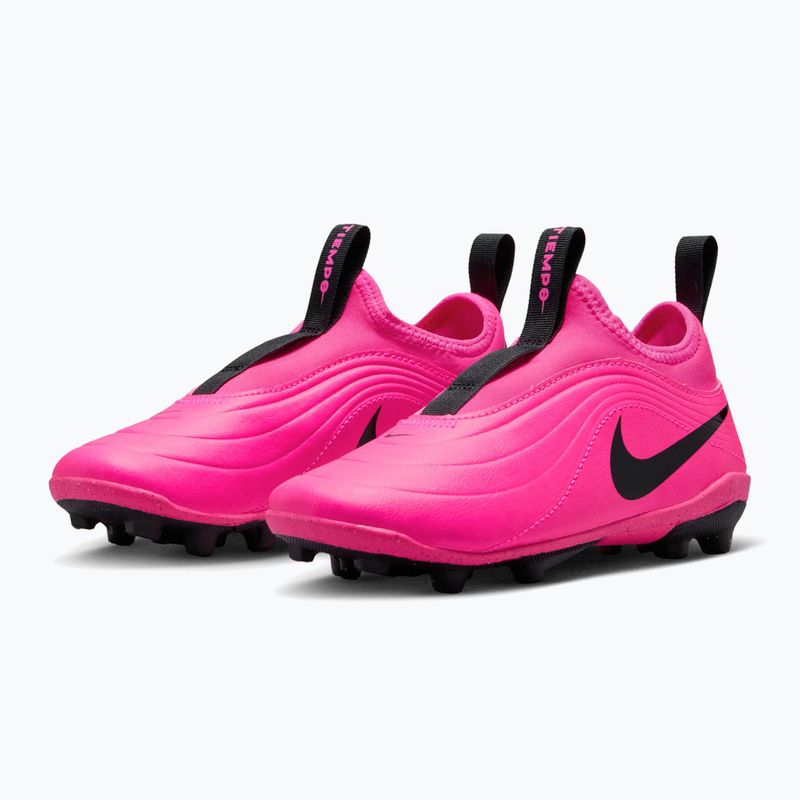 Buty piłkarskie dziecięce Nike Tiempo Maestro Flex Jr FG/MG PS pink blast/black 3