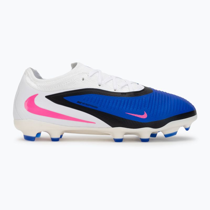 Buty piłkarskie dziecięce Nike Phantom 6 Low Pro FG/MG racer blue/white/pink blast 2