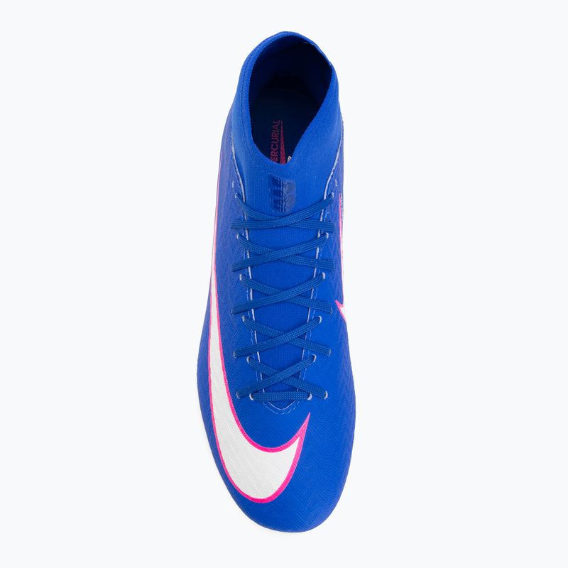 Buty piłkarskie męskie Nike Mercurial Superfly 10 Academy SG-Pro racer blue/white 5
