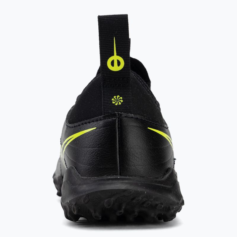 Buty piłkarskie dziecięce Nike Tiempo Maestro Flex Jr TF PS black/volt/black 6