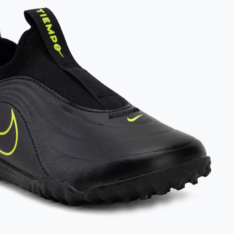 Buty piłkarskie dziecięce Nike Tiempo Maestro Flex Jr TF PS black/volt/black 7