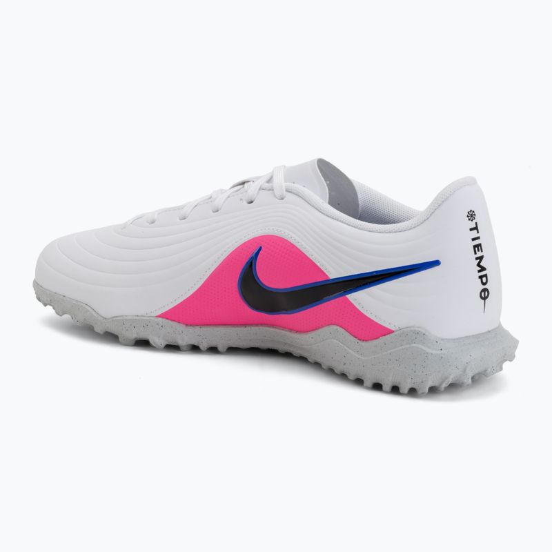 Buty piłkarskie męskie Nike Tiempo Maestro Club TF white/racer blue/pink blast/black 3