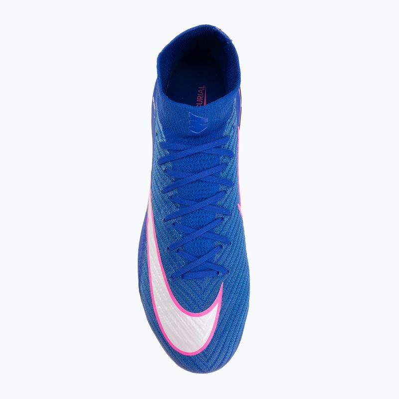 Buty piłkarskie męskie Nike Mercurial Superfly 10 Elite AG-Pro racer blue/white 5