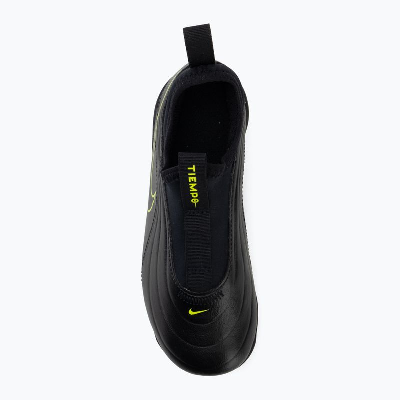 Buty piłkarskie dziecięce Nike Tiempo Maestro Flex Jr FG/MG PS black/volt/black 5