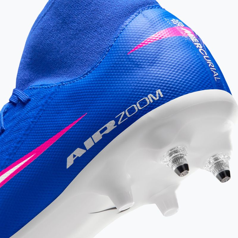 Buty piłkarskie męskie Nike Mercurial Superfly 10 Academy SG-Pro racer blue/white 9