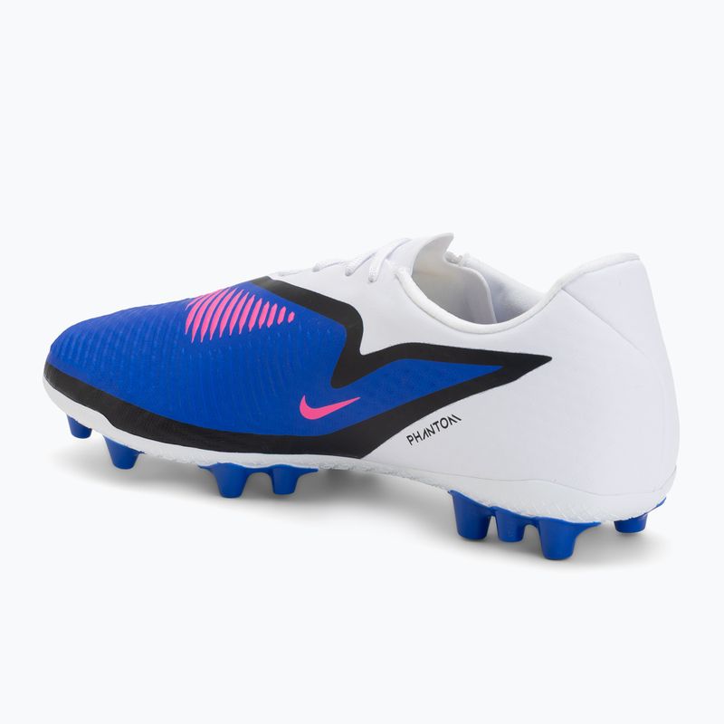 Buty piłkarskie męskie Nike Phantom 6 Low Academy AG racer blue/white/pink blast 3
