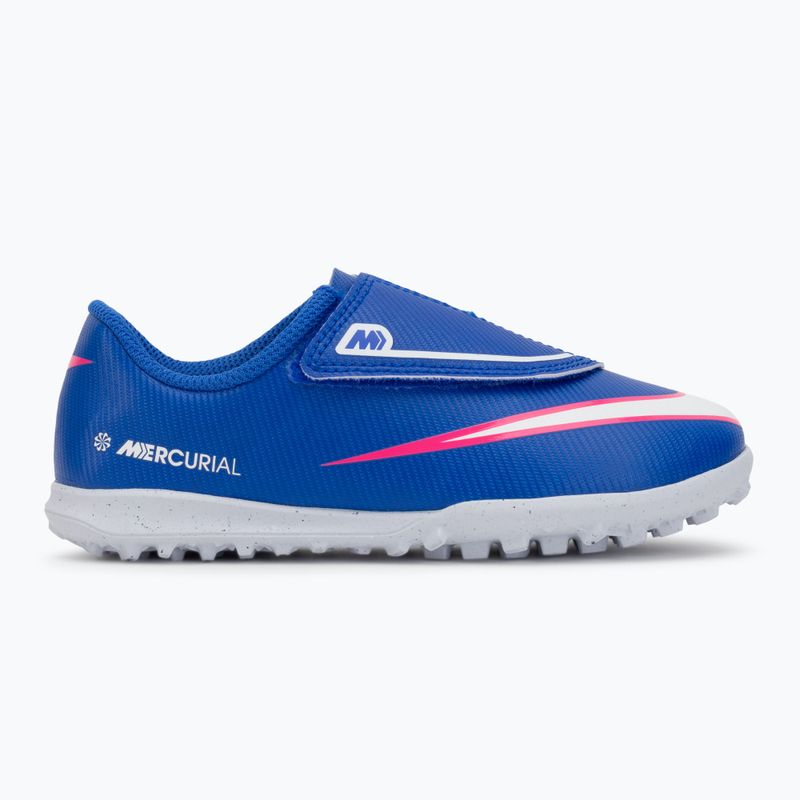 Buty piłkarskie dziecięce Nike Mercurial Vapor 16 Club TF racer blue/white 2
