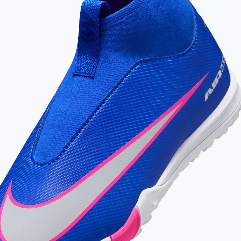 Buty piłkarskie dziecięce Nike Mercurial Superfly 10 Academy TF racer blue/white 9