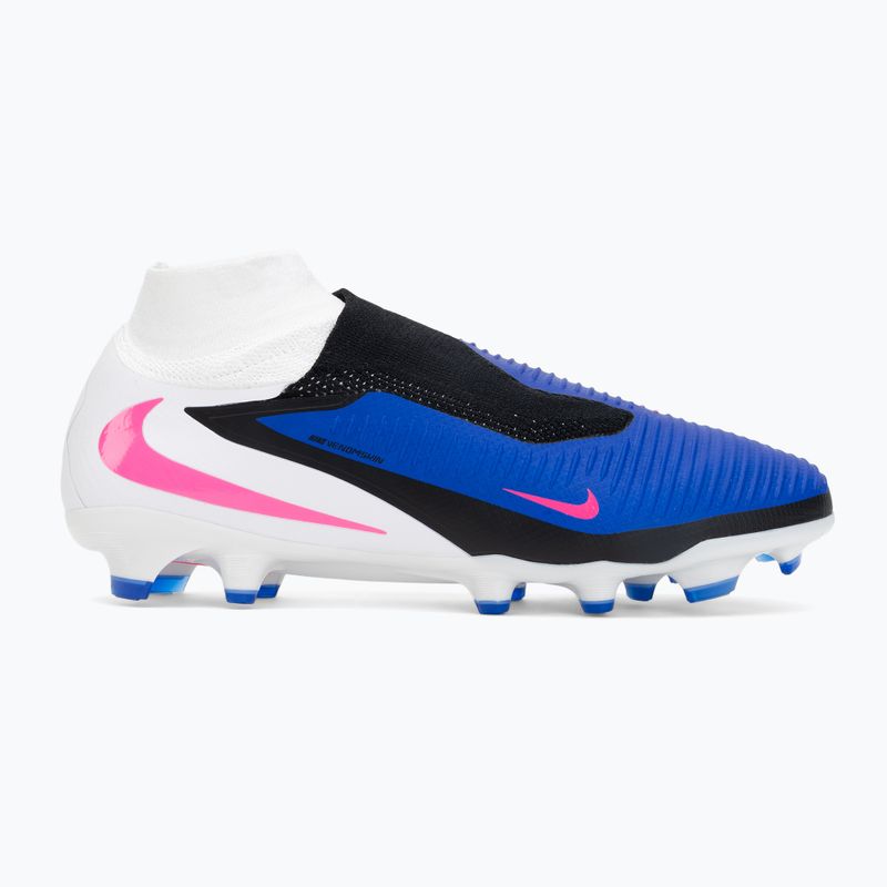 Buty piłkarskie męskie Nike Phantom 6 High Pro FG racer blue/white/pink blast 2