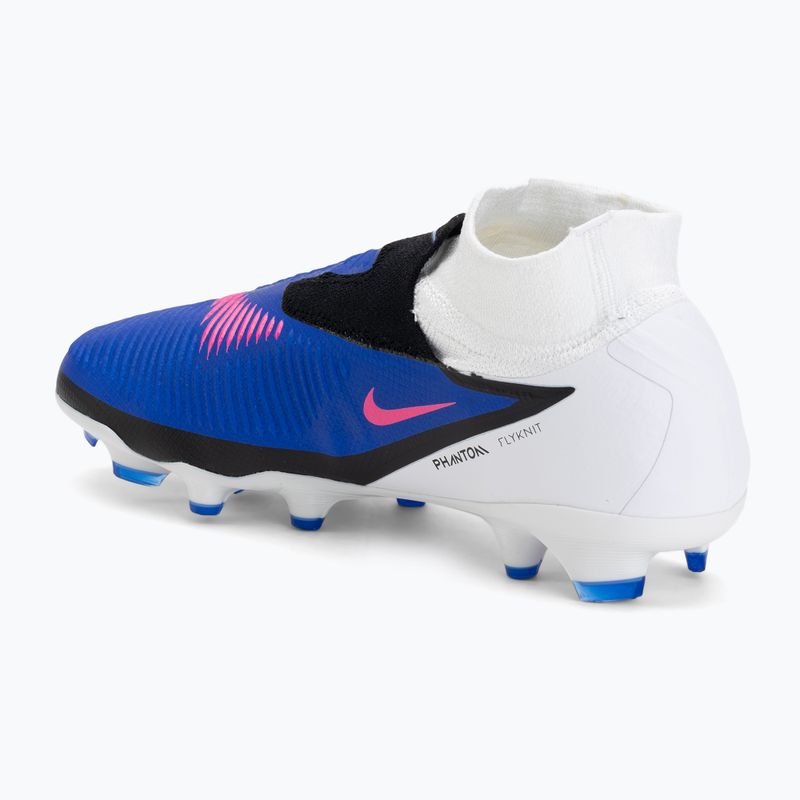 Buty piłkarskie męskie Nike Phantom 6 High Pro FG racer blue/white/pink blast 3