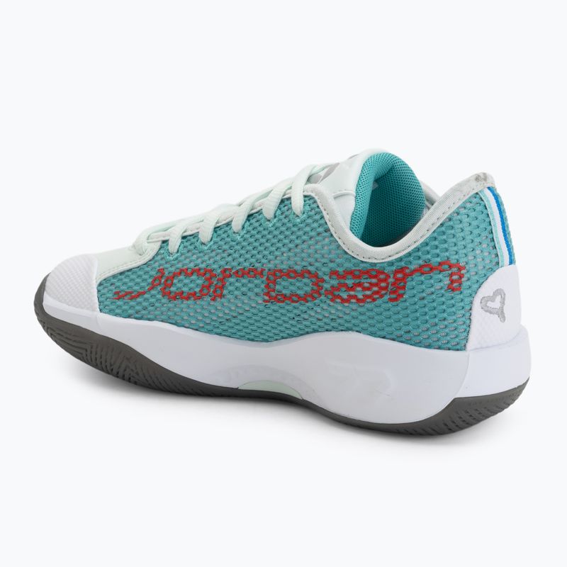 Buty do koszykówki dziecięce Nike Jordan Luka 77 GS Jr barely green/washed teal/barely green 3