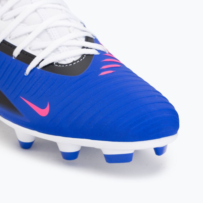 Buty piłkarskie męskie Nike Phantom 6 High Club FG/MG racer blue/white/pink blast 7