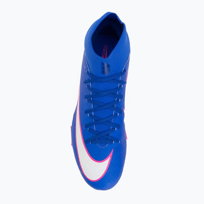 Buty piłkarskie męskie Nike Mercurial Superfly 10 Academy TF racer blue/white 5