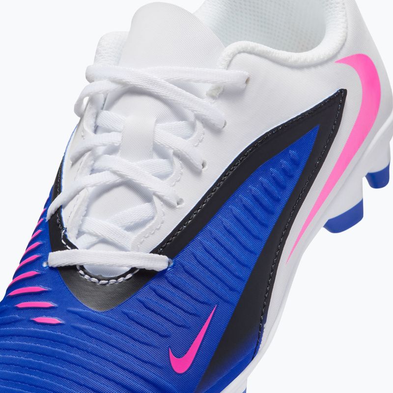 Buty piłkarskie dziecięce Nike Phantom 6 Low Club MG racer blue/white/pink blast 8